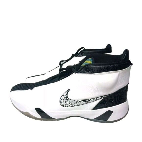 Nike Zoom Heritage N7 Tinker Hatfield Shoes Men\'s Size 18 Black White CI1683-100 main image 5